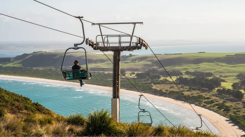 The Nut Chair Lift, Stanley Tasmania